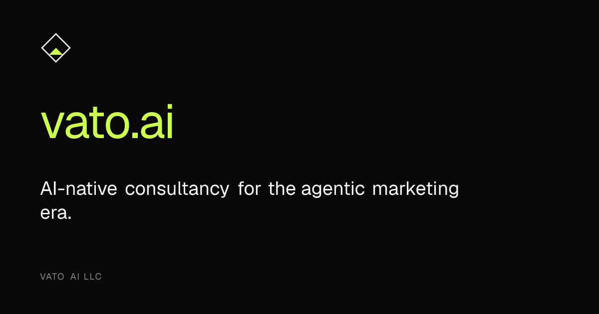 VATO AI — AI-native consultancy